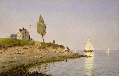 A Calm Afternoon, Long Island by Henry Farrer